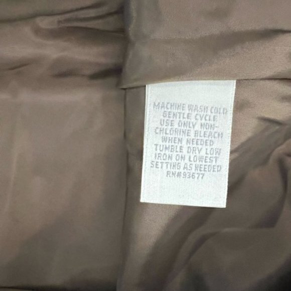 NWT Worthington Women's Maxi Skirt Brown Size 18 A-Line Lined High Waist Ruffled - Picture 9 of 11